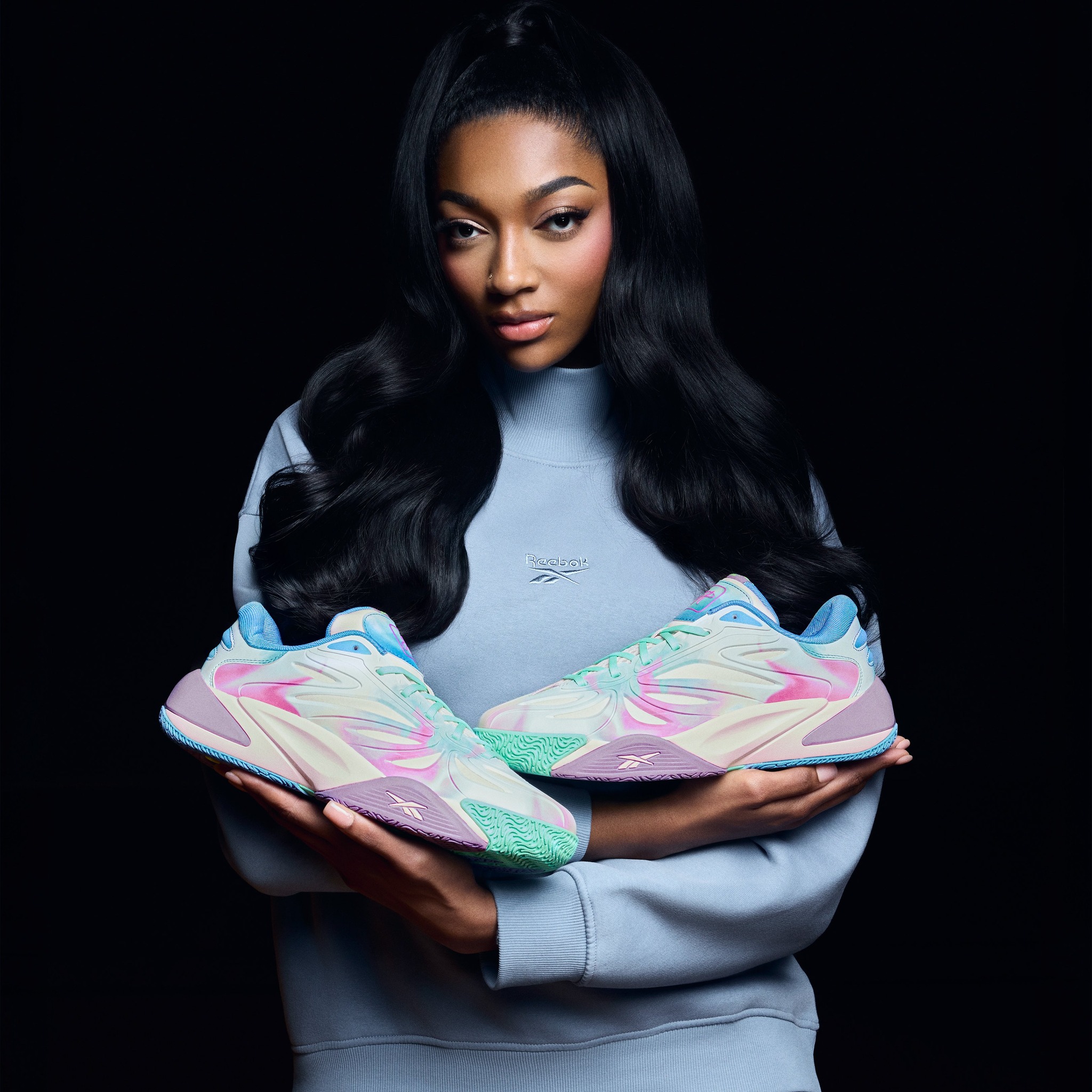 Angel Reese presents the next colorway of her signature Reebok