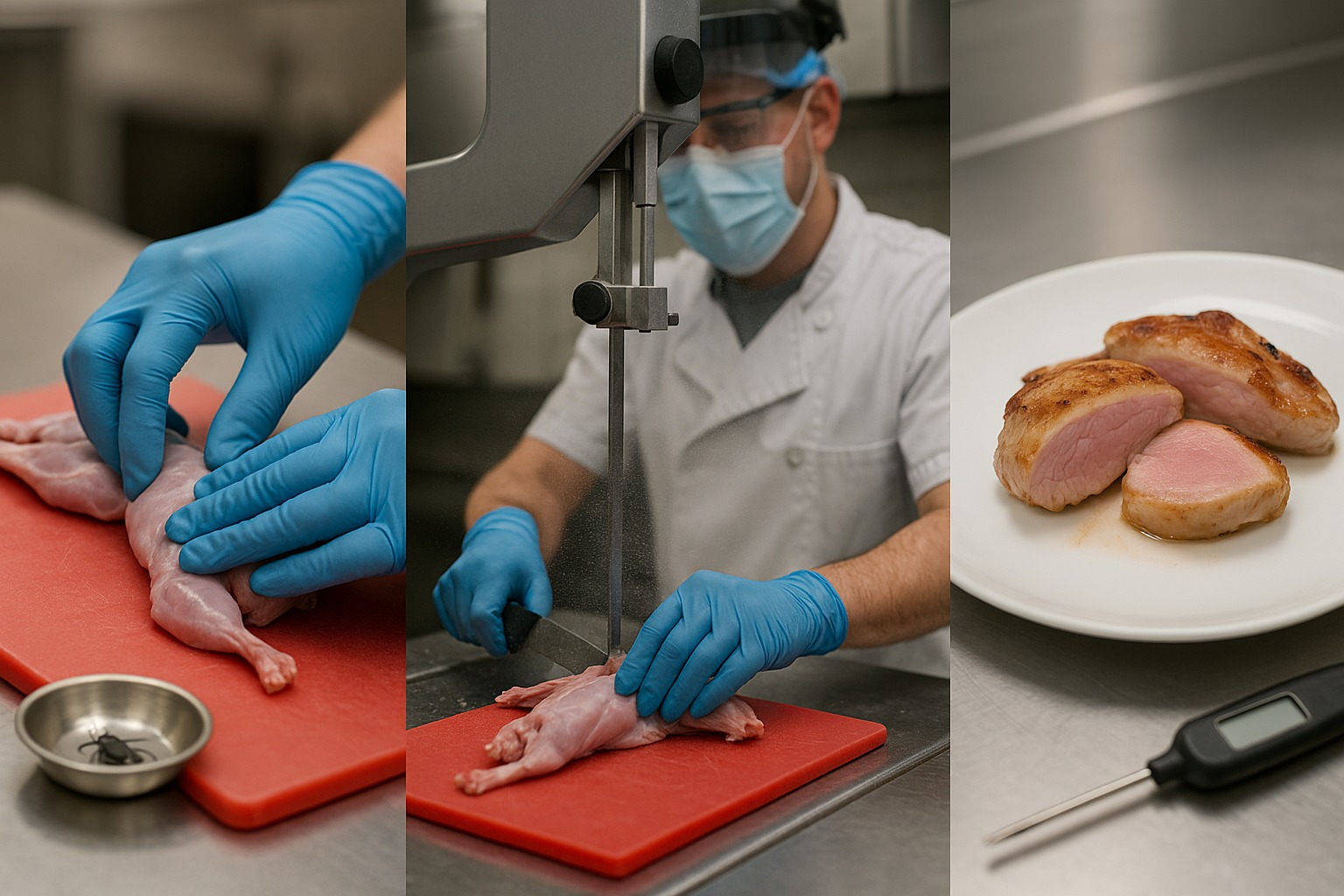 Gastronomía - Vías de contagio: manipulación, vectores y carne poco ...
