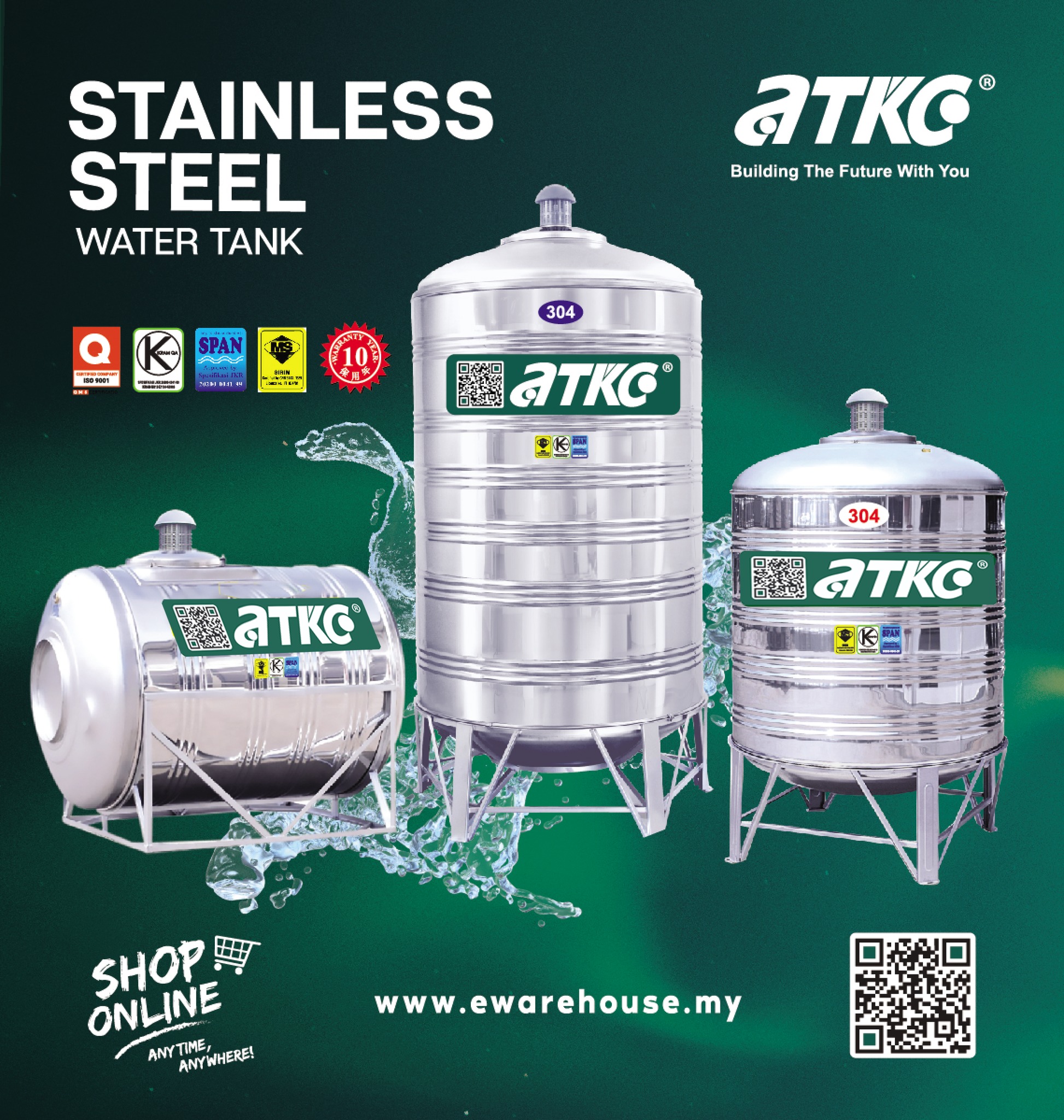 ATKC Ewarehouse - 💦 Reliable Water Storage Starts with a... | Facebook