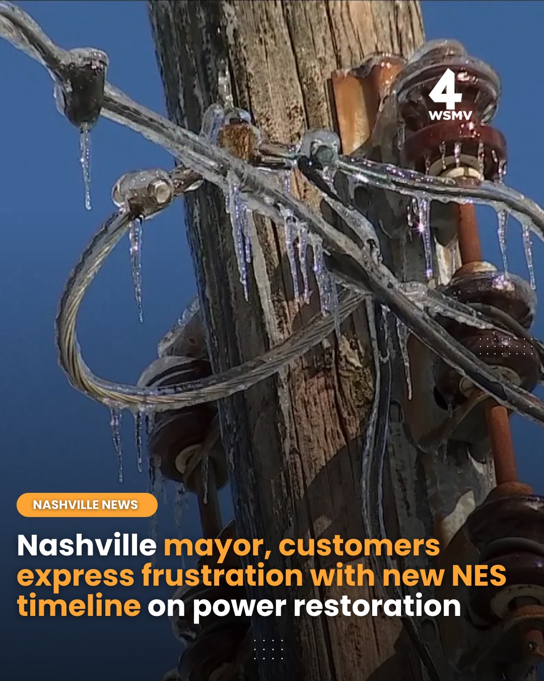 Nashville mayor demands faster power restoration after outages