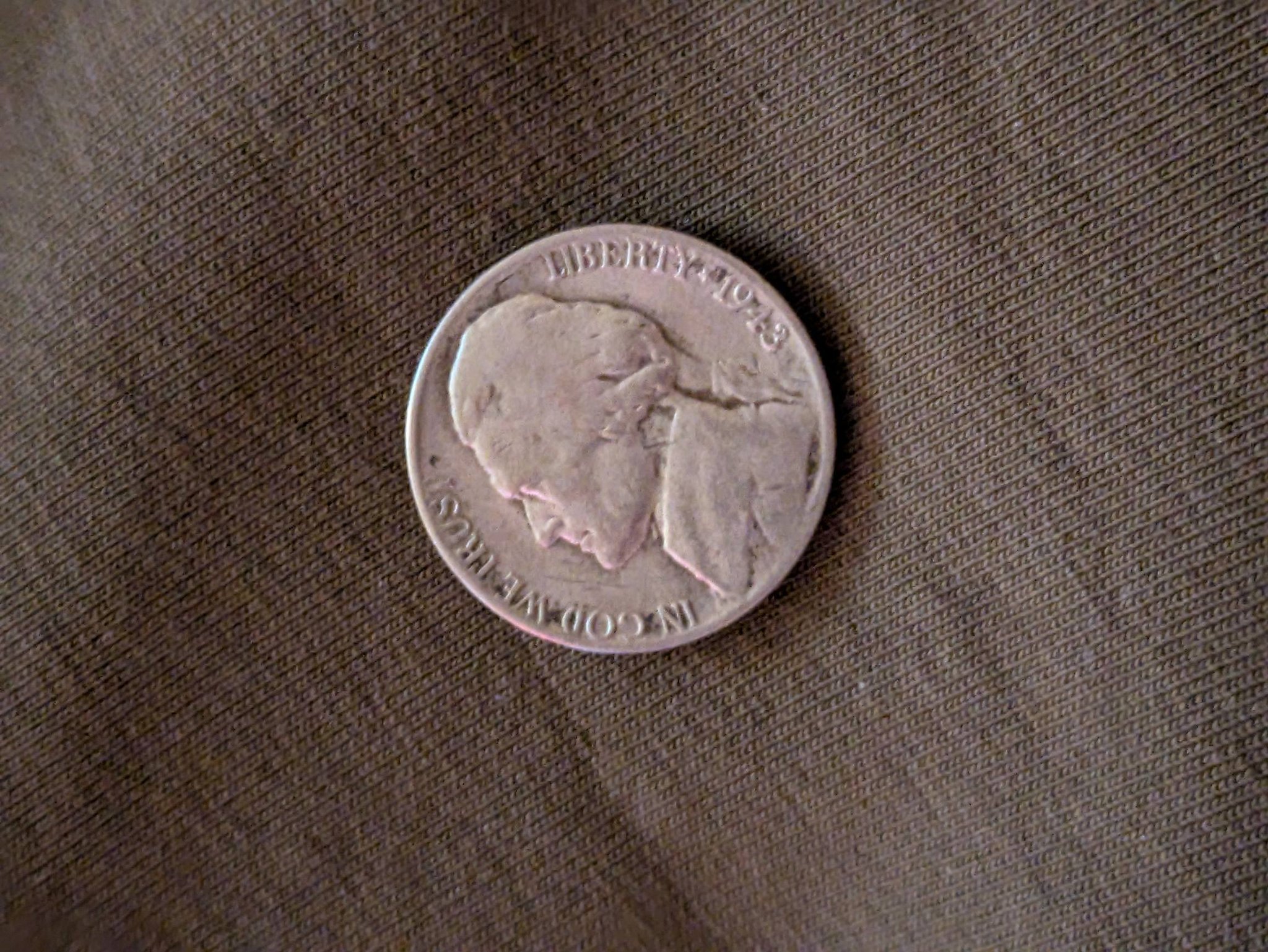 1943 P Jefferson war nickel authenticity
