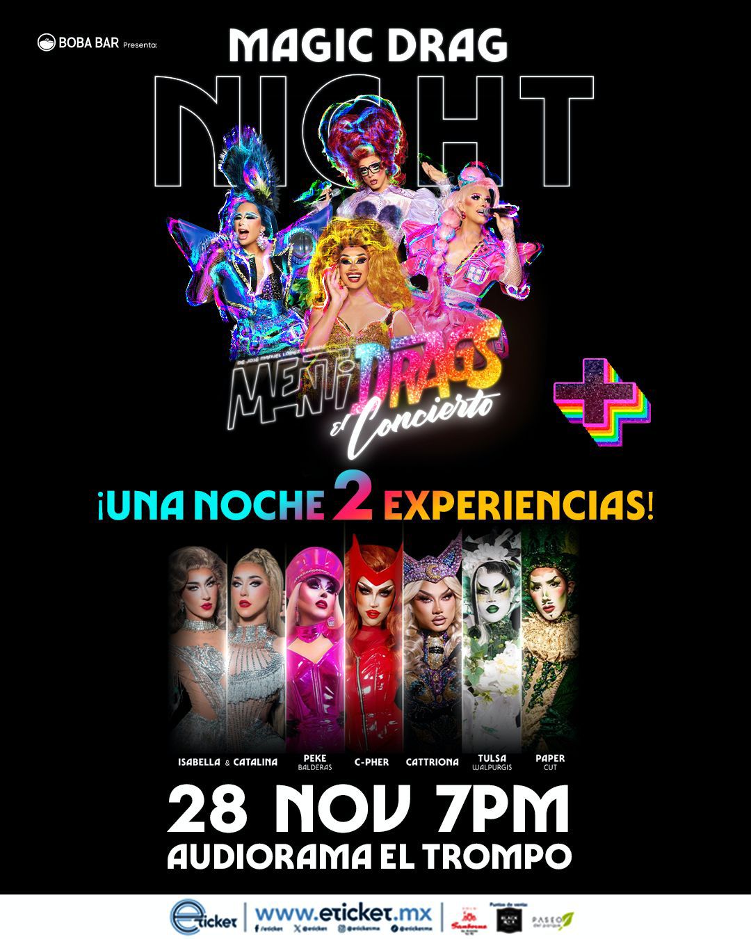 Turismo - ¡Boba Bar presenta! Magic Drag NIGHT en Tijuana este 28 de ...