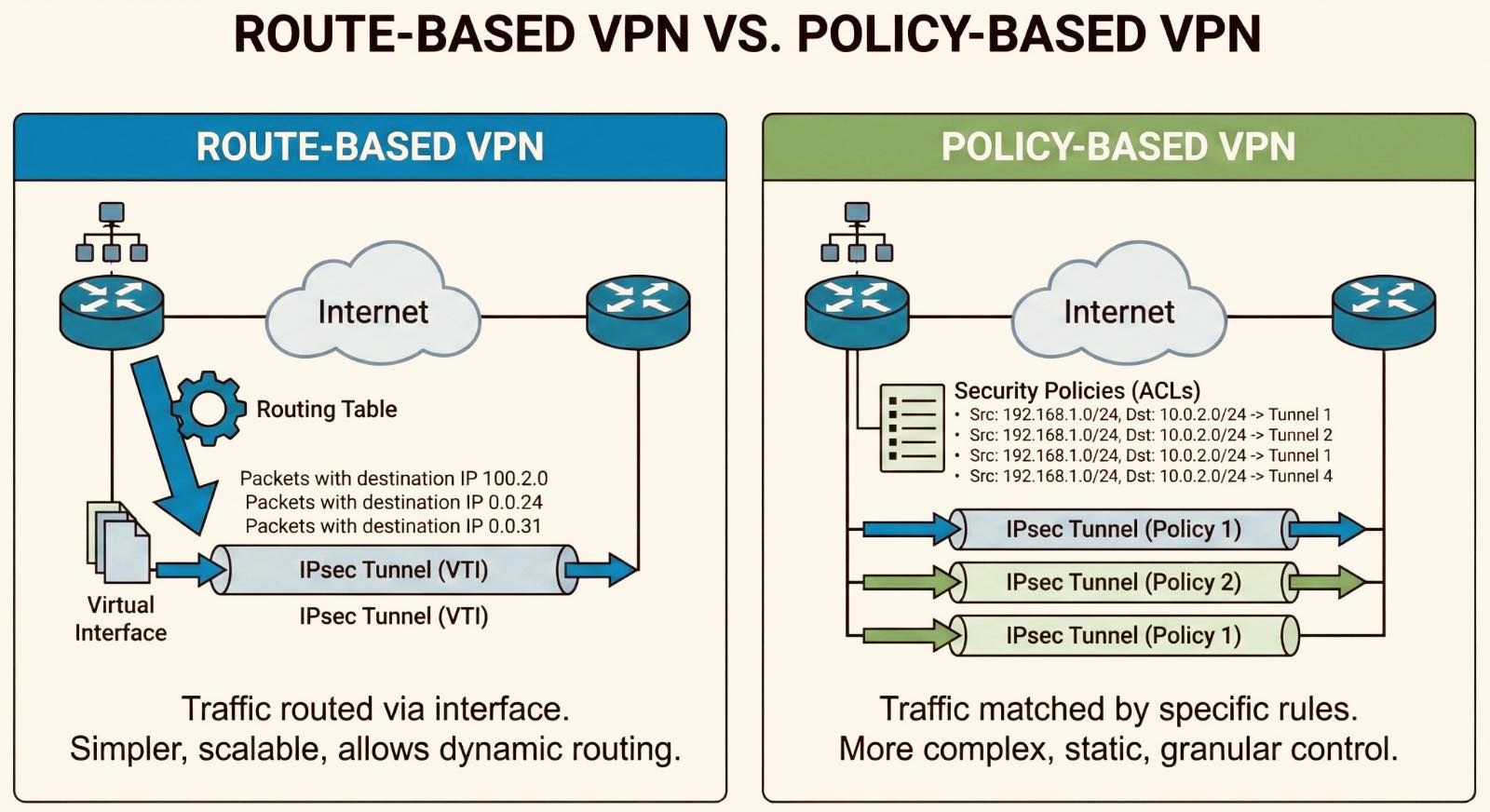 Router - Route Based vs Policy Based VPN Follow & Subscribe : Router ...