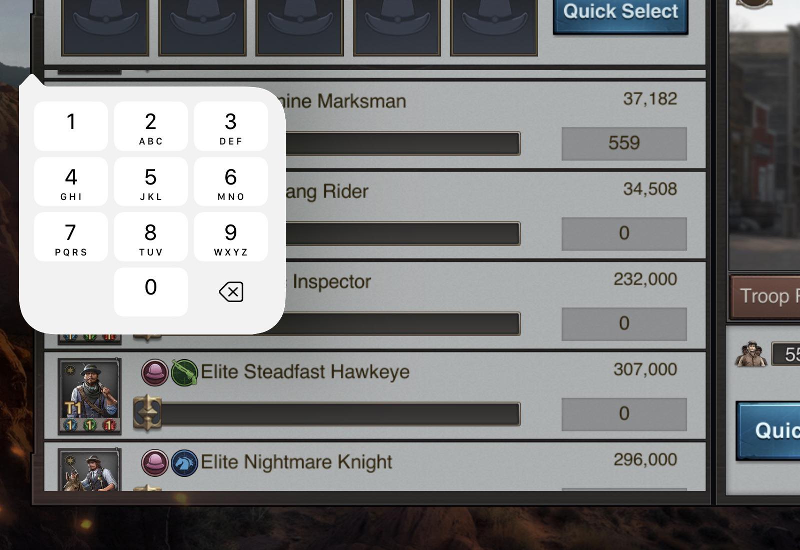Why does keyboard pop up in West Game?