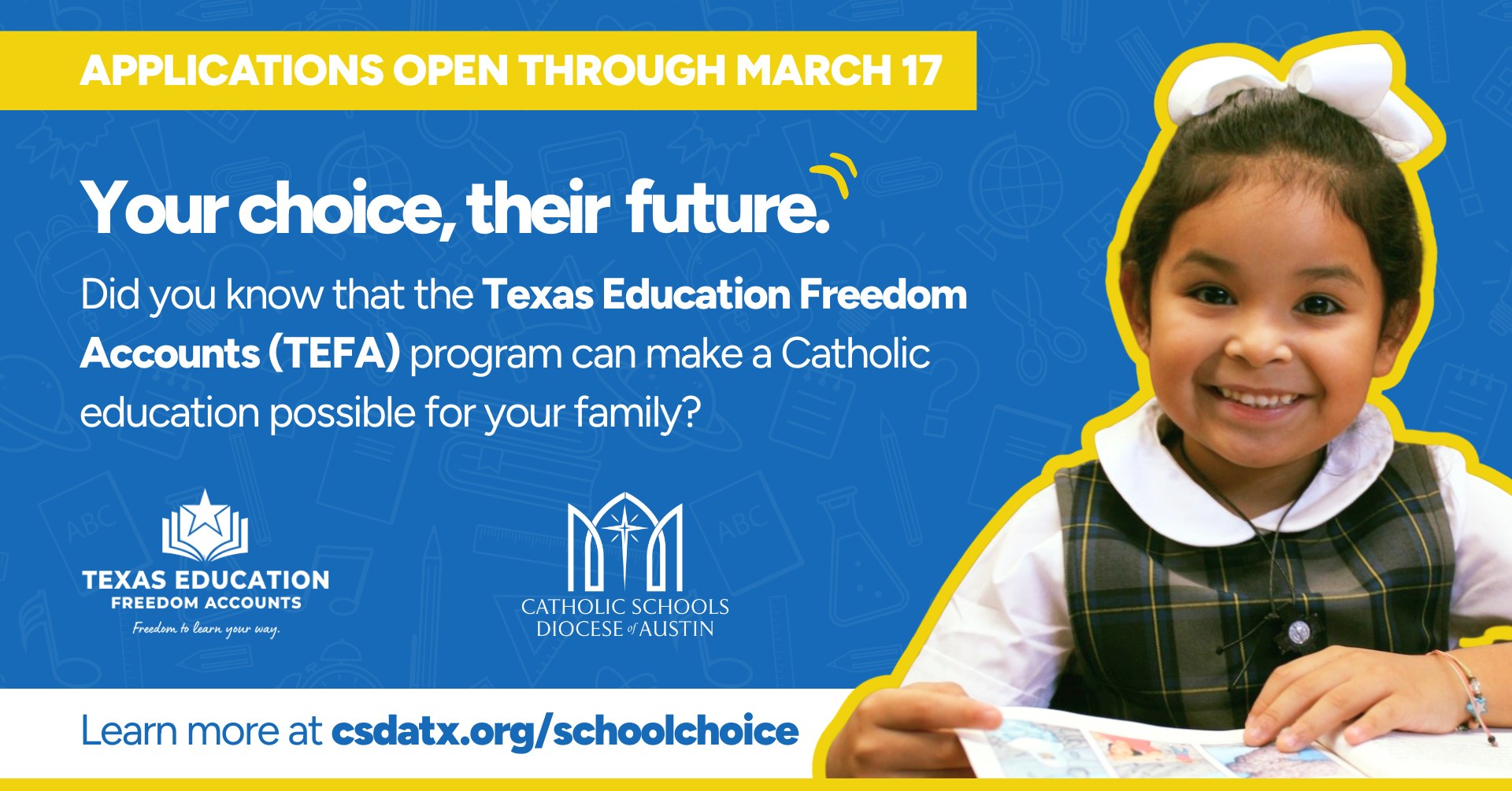 The Texas Education Freedom Account... - Diocese of Austin | Facebook