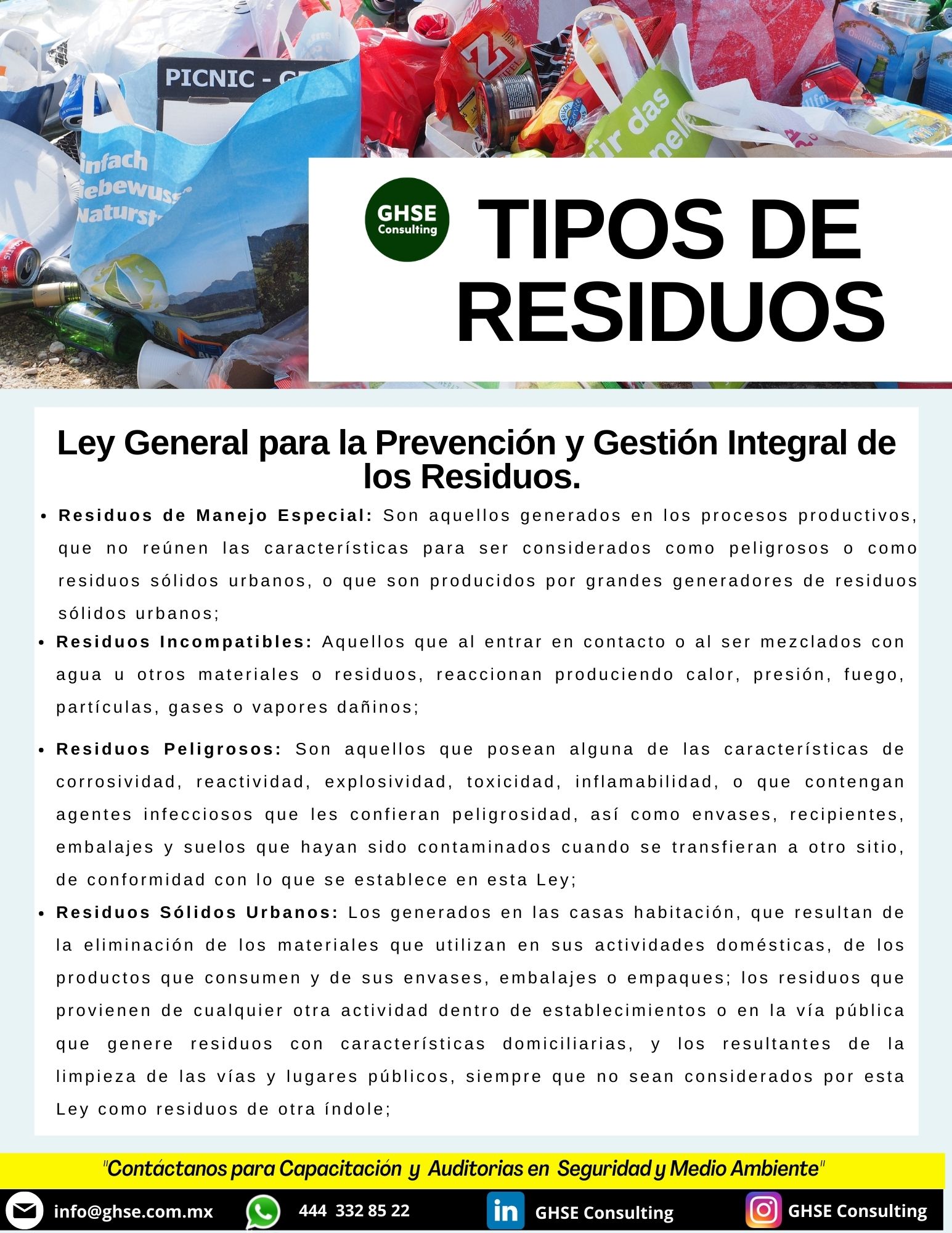 Ghse.com.mx/ - Te compartimos el siguiente infograma sobre...