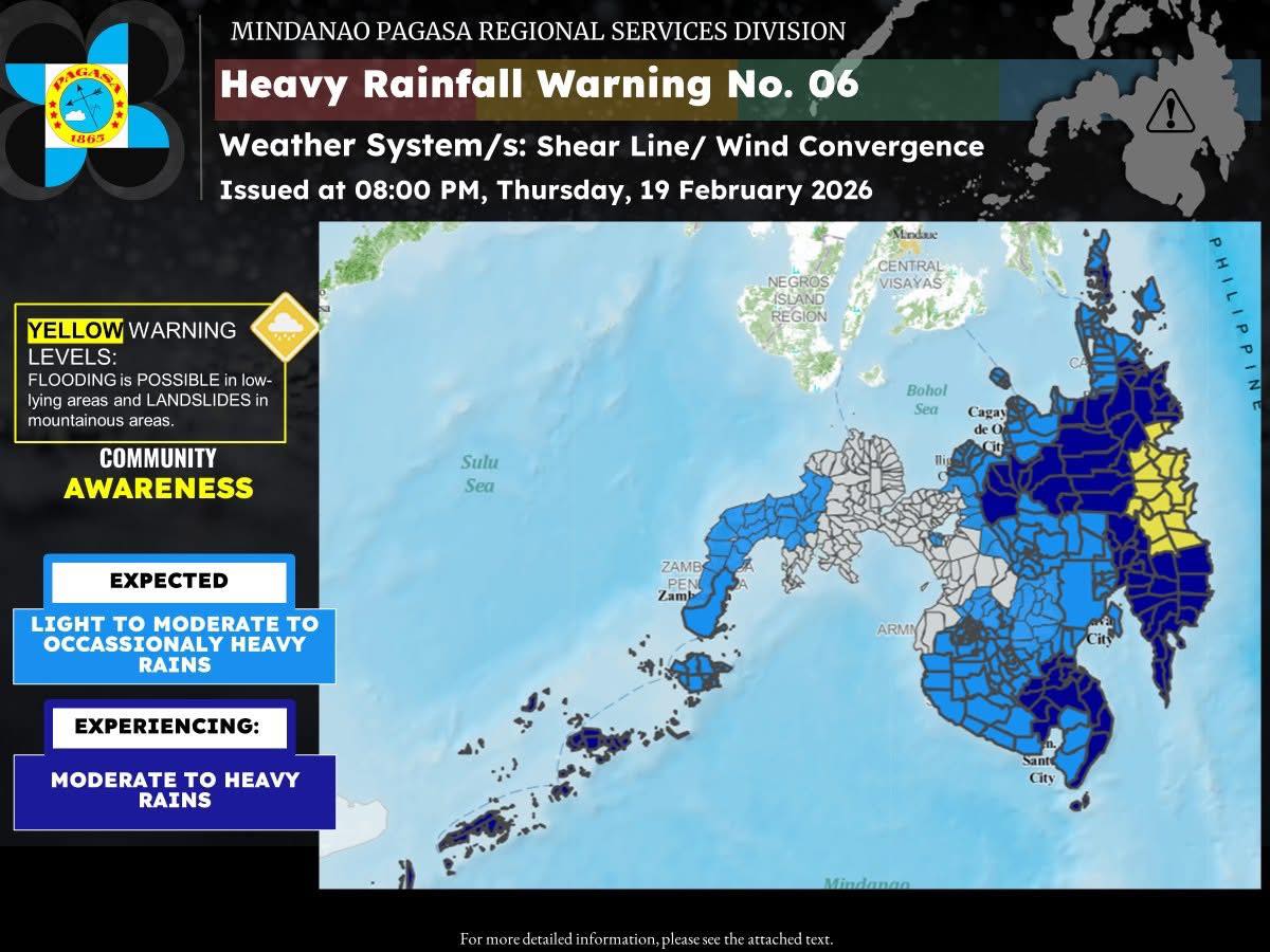 📣🌧️ HEAVY... - Civil Defense Region XII - Soccsksargen | Facebook
