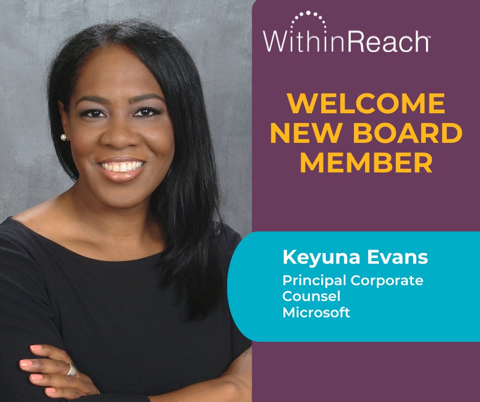 WithinReach - 💜 Welcome to the Board, Keyuna Evans!... | Facebook