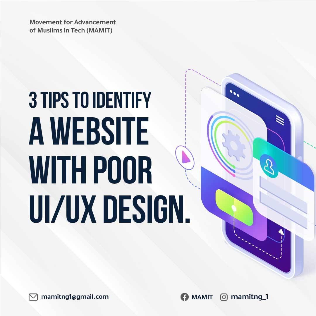 MAMIT - How TO IDENTIFY Website with Poor UI/UX DESIGN...