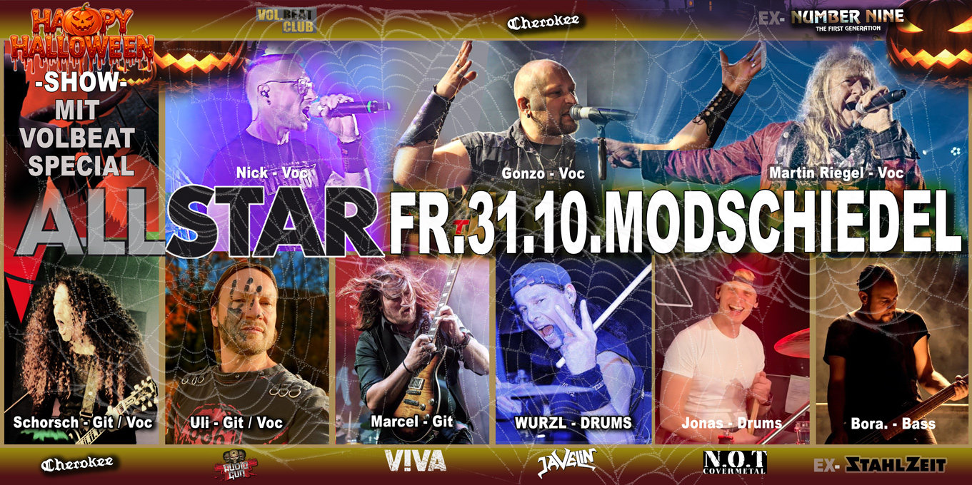 All - 🎃Am Fr.31.10.25 gibts nen Special Halloween Gig mit der All Star ...