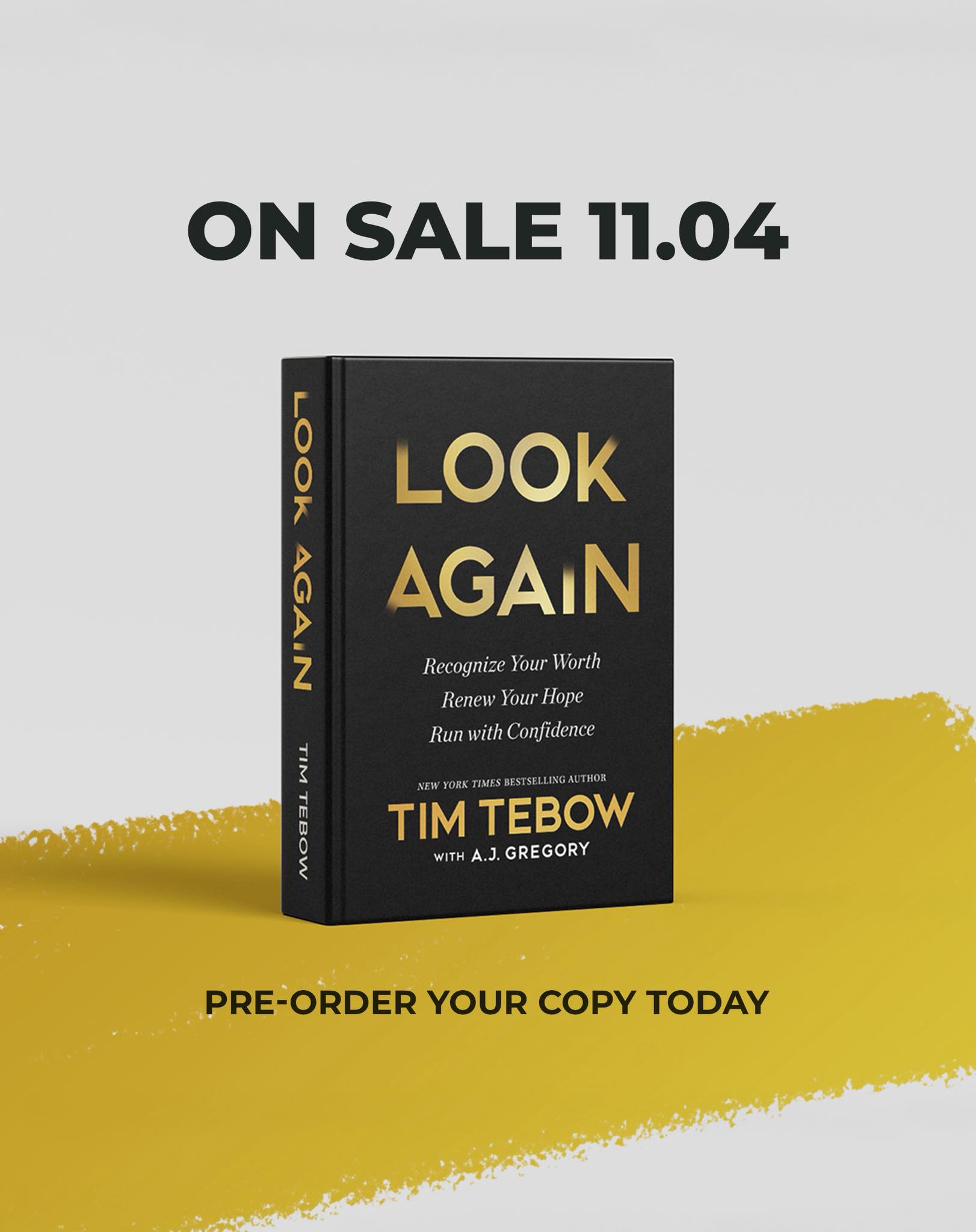 Tim - You’re not just made by God. You’re made in His image. Not image ...
