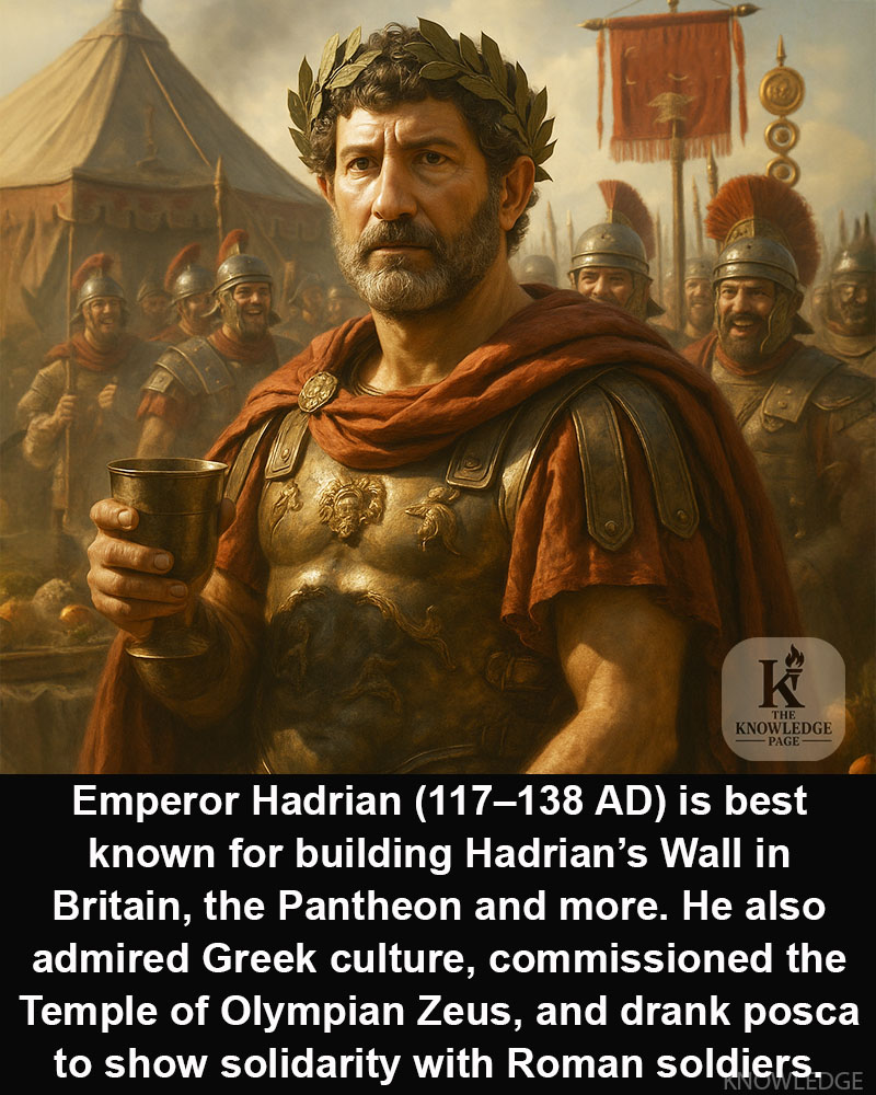 Knowledge - Hadrian: the emperor who built borders. Emperor Hadrian ...