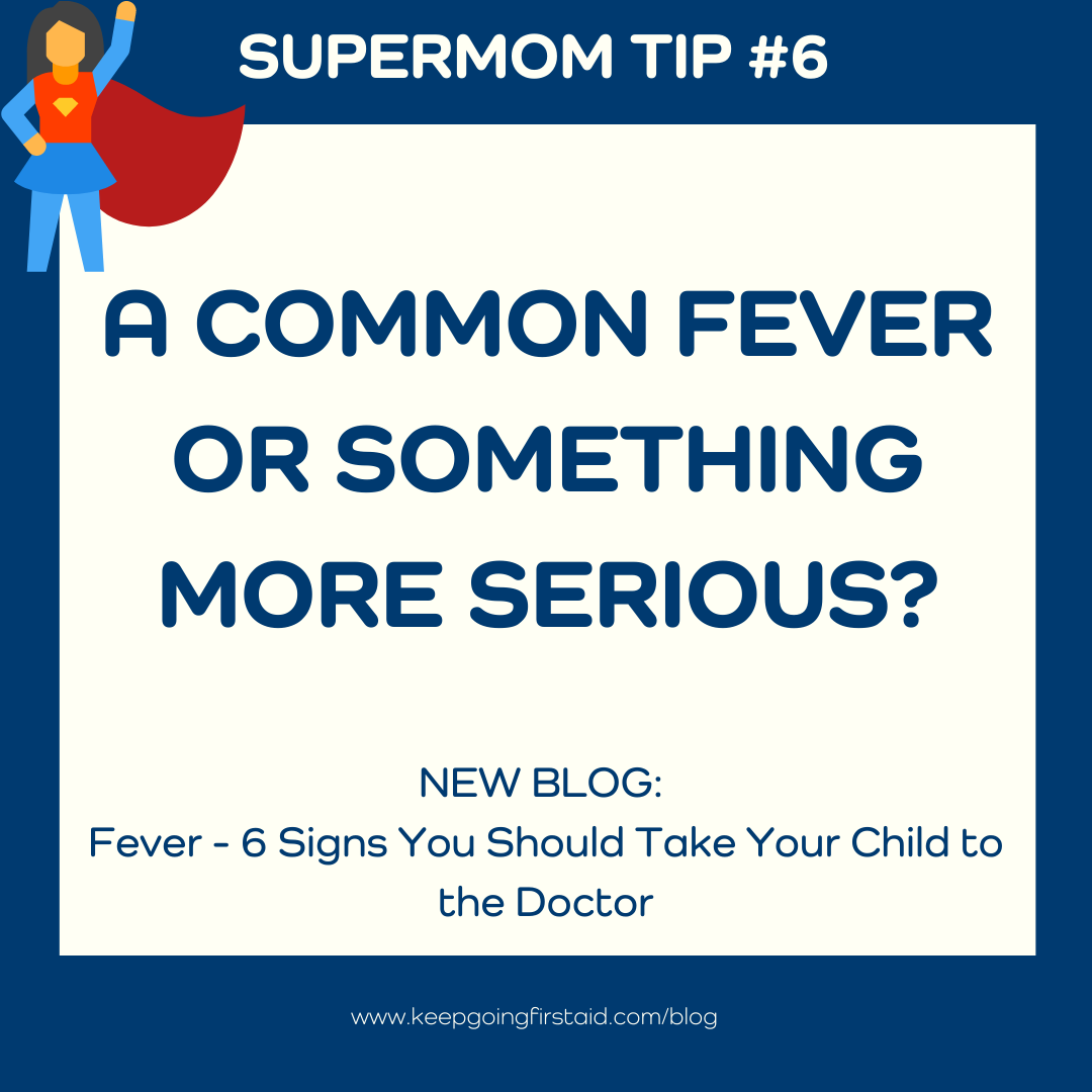 🌡️ A fever is a sign that your child... - KeepGoing First Aid | Facebook