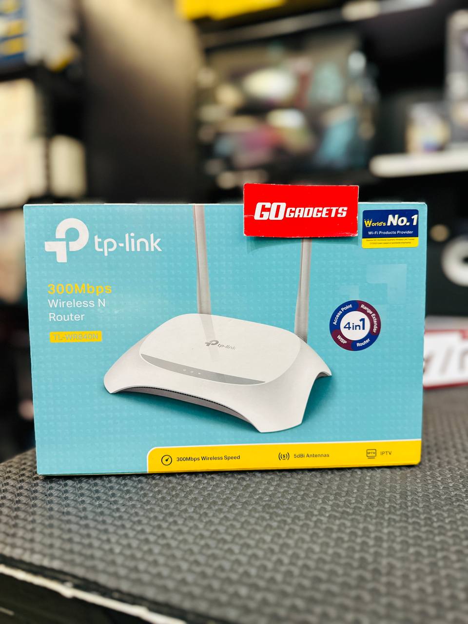 GO - # Tp-Link TL-WR840N 300Mbps Wireless N Router | WiFi Router ...