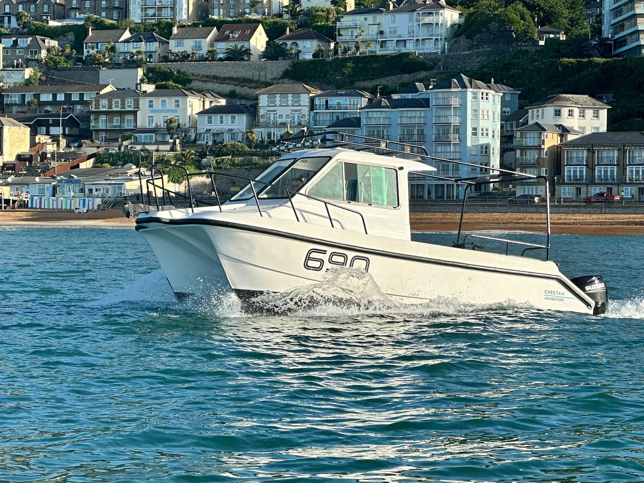 690 CHEETAH ADVENTURE with 2 x 100hp Suzuki engines 🌊⚓☼ For any