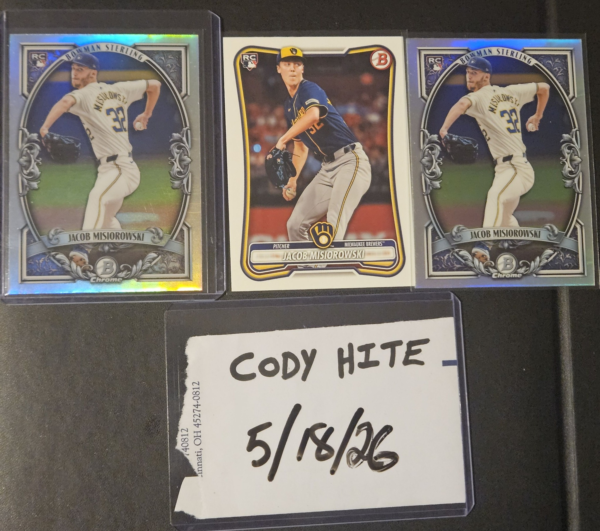Jacob Misiorowski stopped by his LCS, ripped some Bowman, and 