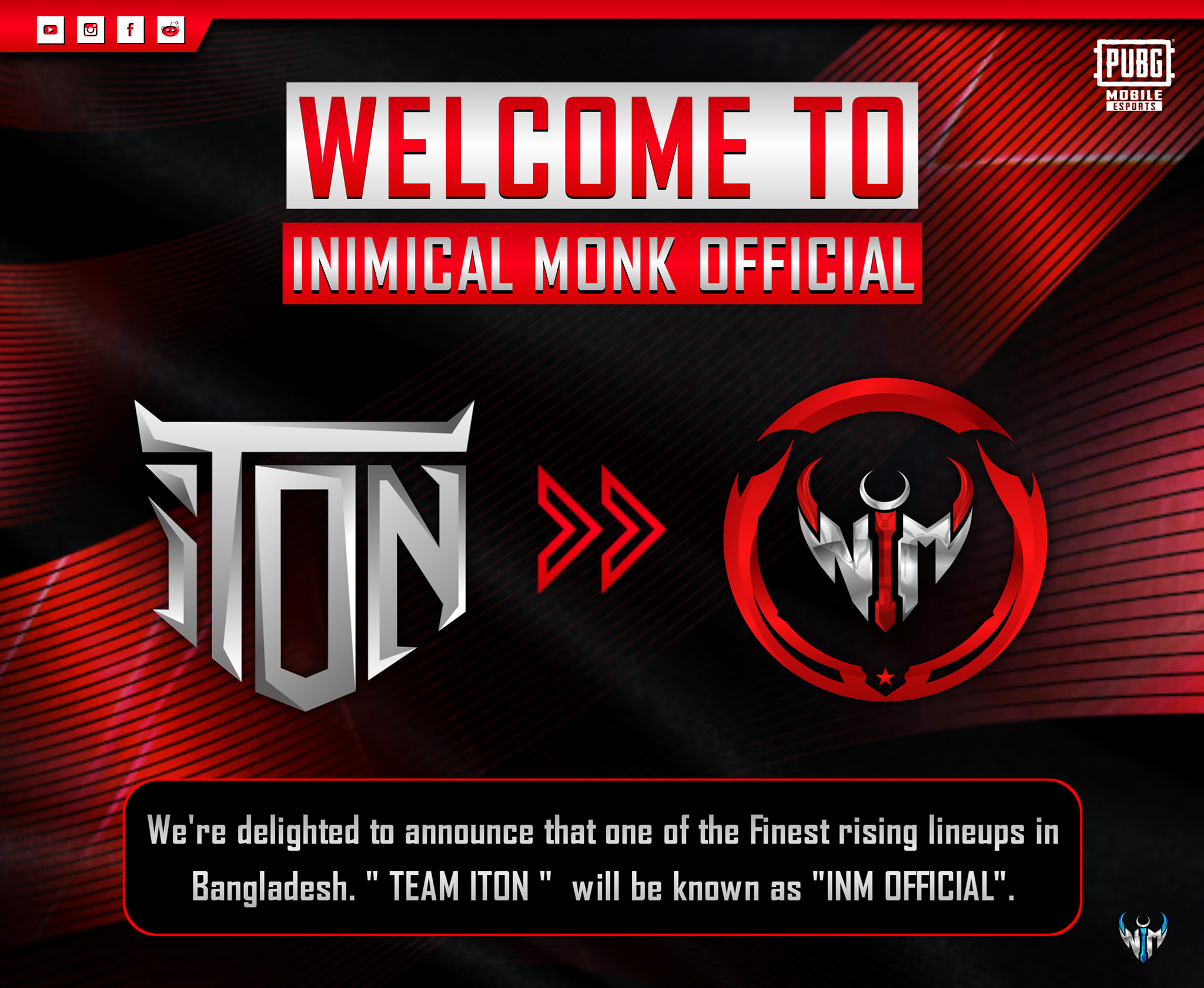 InimicaL MoNk - We're delighted to announce that one of... | Facebook