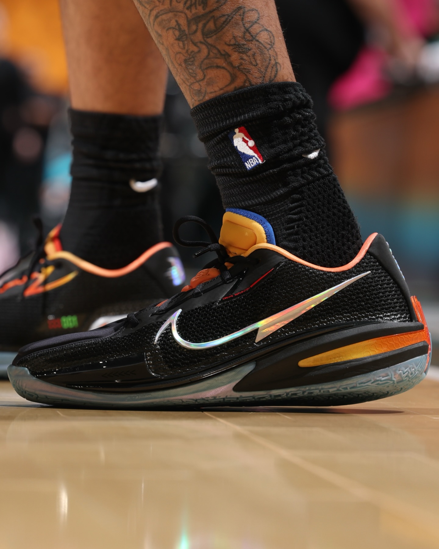 dylanharper broke out a @titan_22 x Nike G.T. Cut 1 PE for Game 1