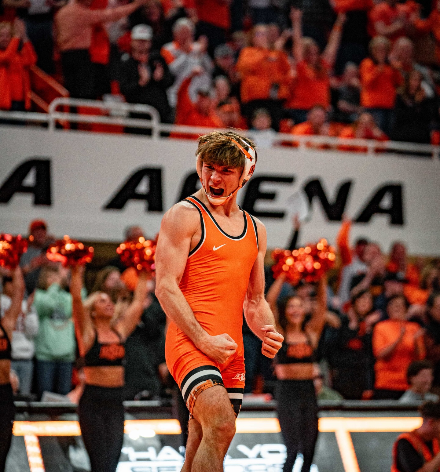 Oklahoma State Wrestling - Always good to have former national champs ...