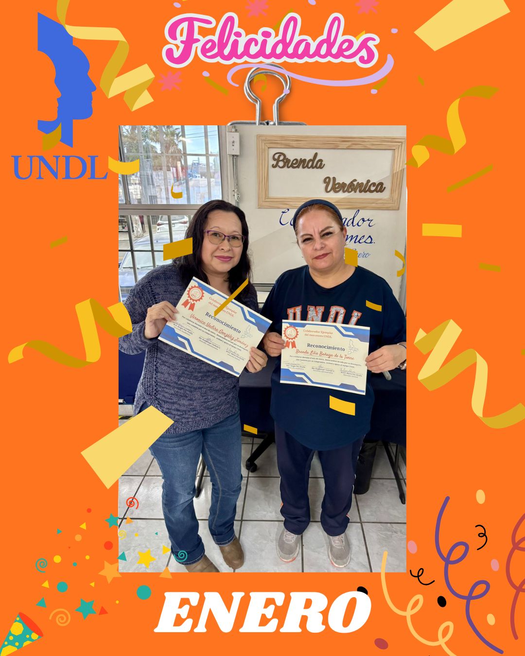 UNDL - 🎉 ¡Felicidades a nuestras Colaboradoras del Mes de... | Facebook