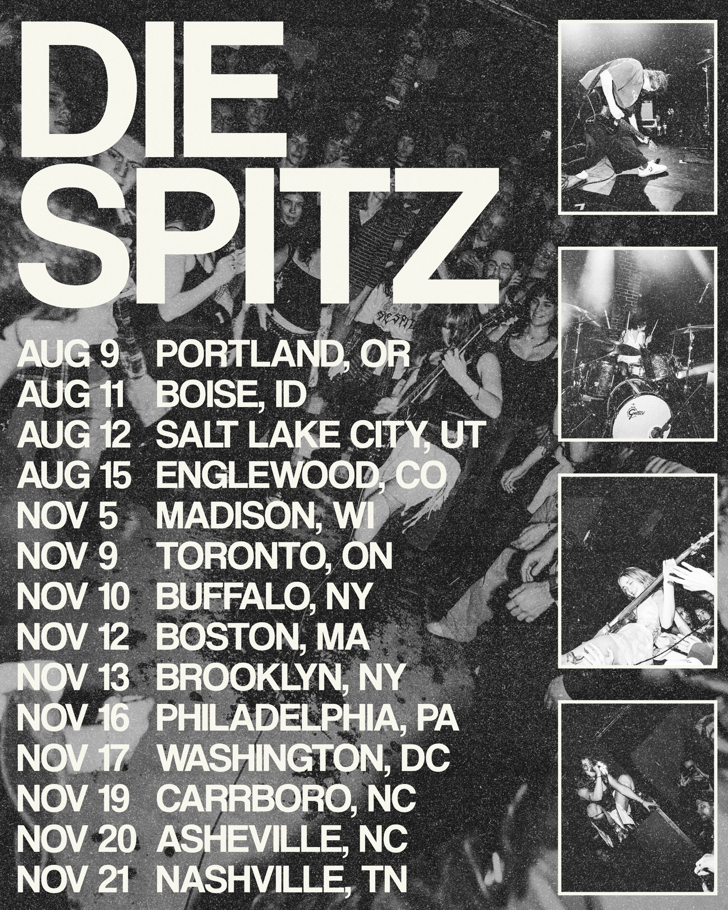 diespitz NEW 2026 TOUR DATES‼️ Tickets on sale Friday, Feb 27th