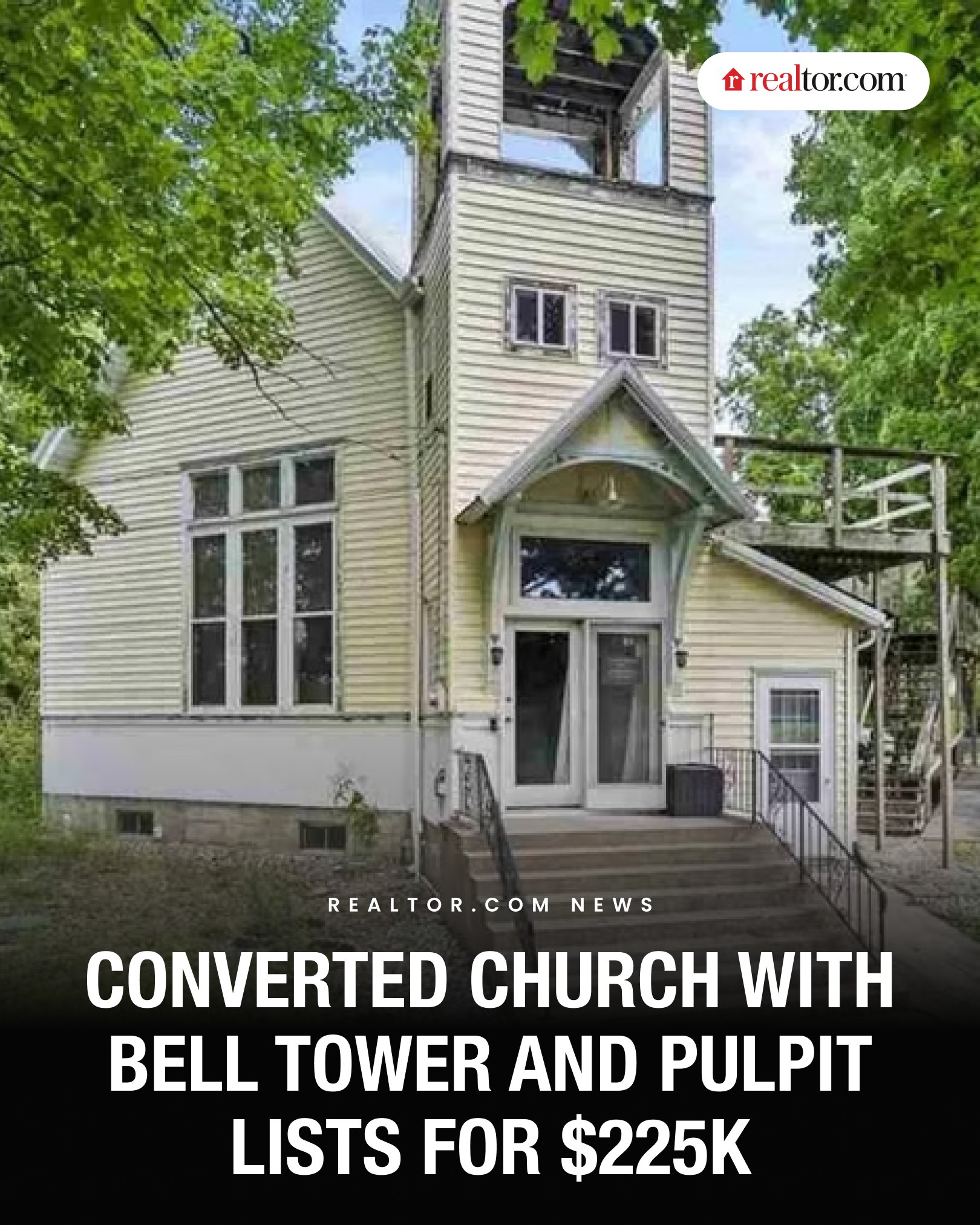 Realtor.com - A former country church in rural Iowa is on... | Facebook