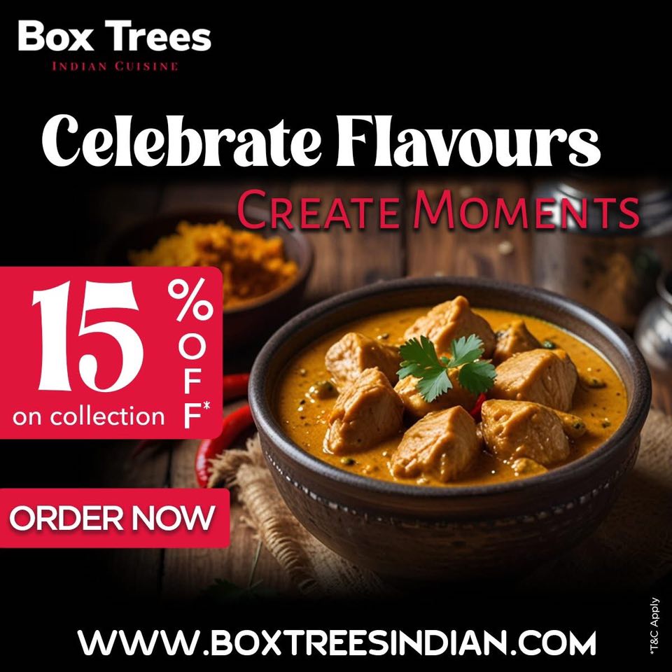 Box Trees Indian Restaurant & Takeaway | Solihull