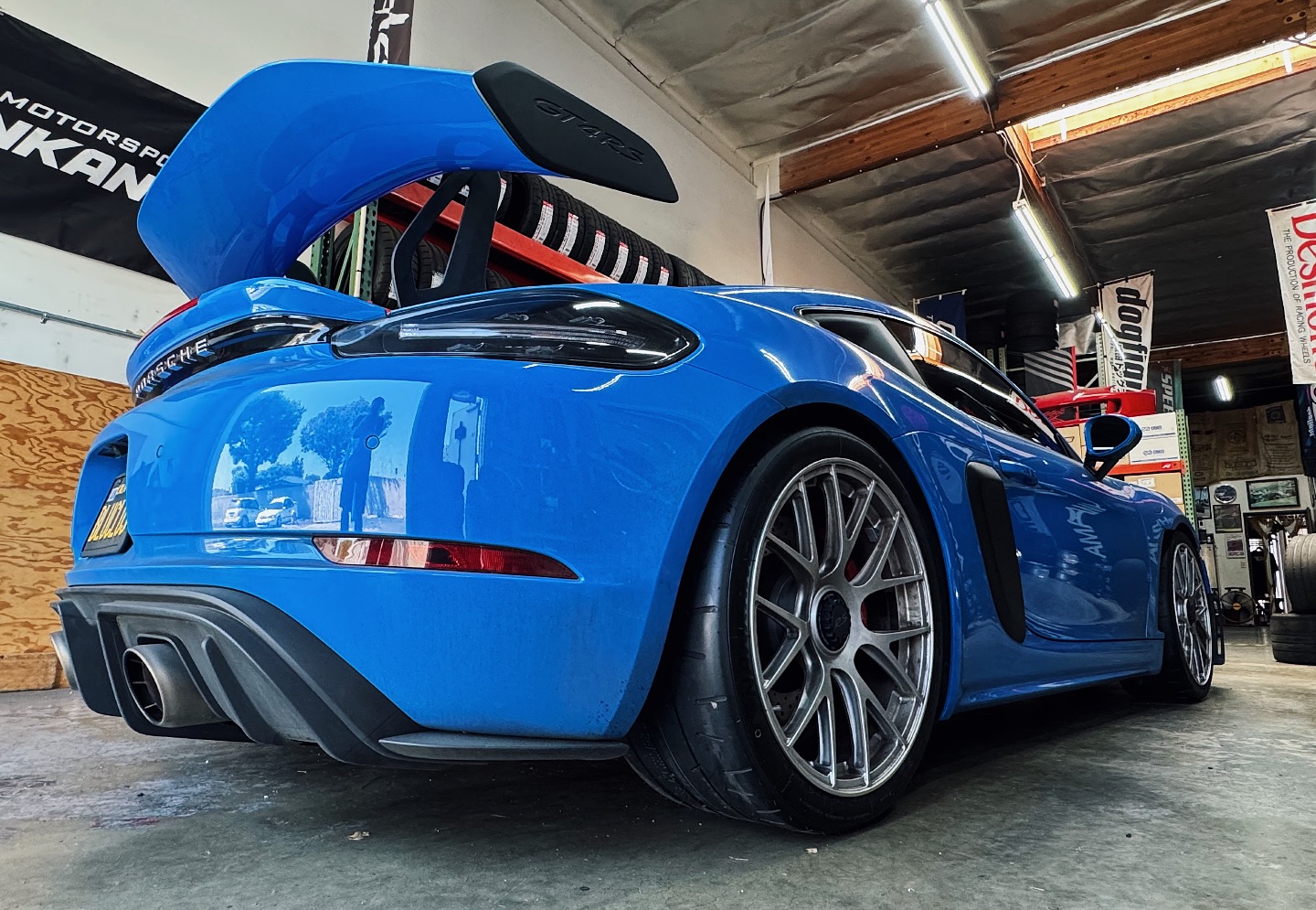 R Compound - Staggered set of 20” Nankang CRS V2 for this Porsche GT4RS ...
