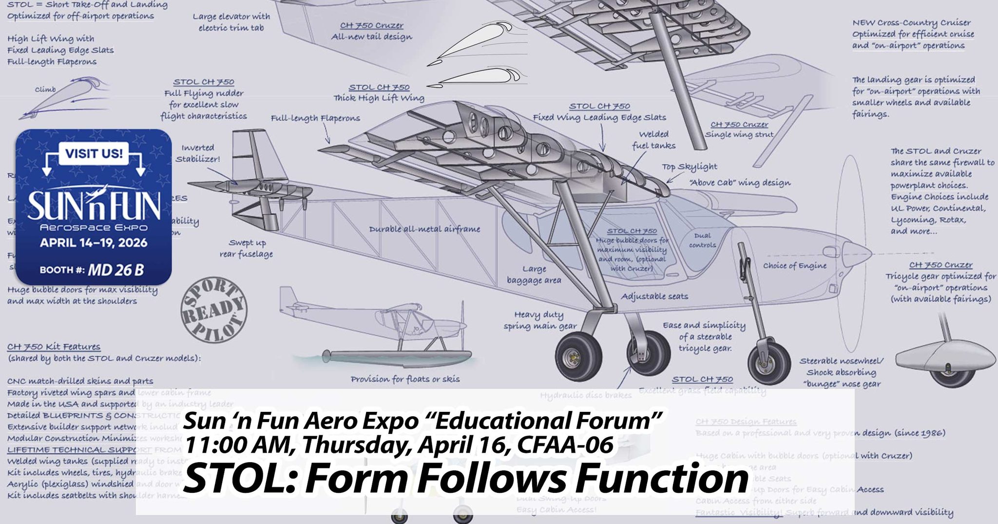 Zenith - Learn about Zenith STOL designs at SUN 'n FUN Aero Expo