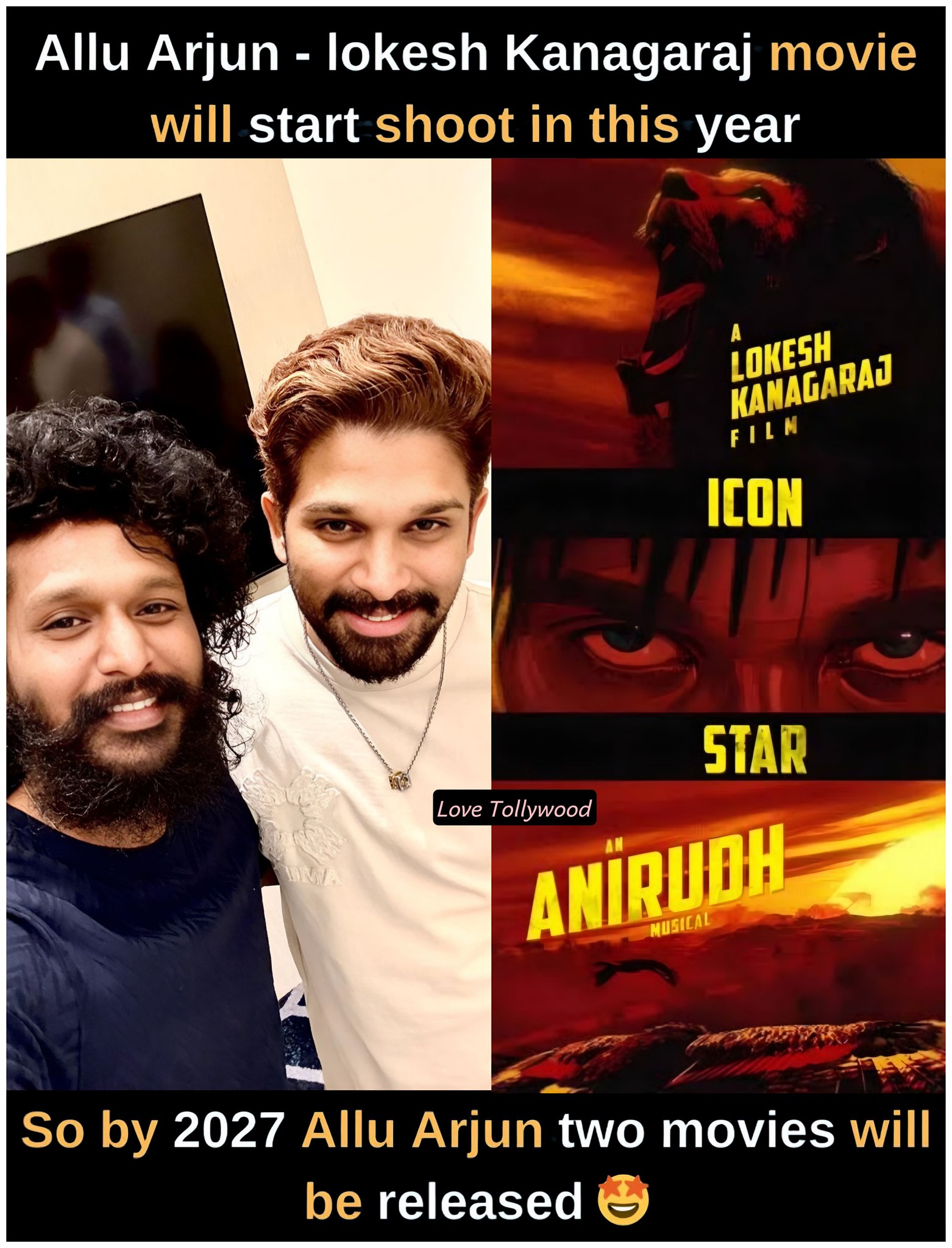 Love - All Time Record Alert ⚠️ Icon Star Allu Arjun & #lokeshkanagaraj ...