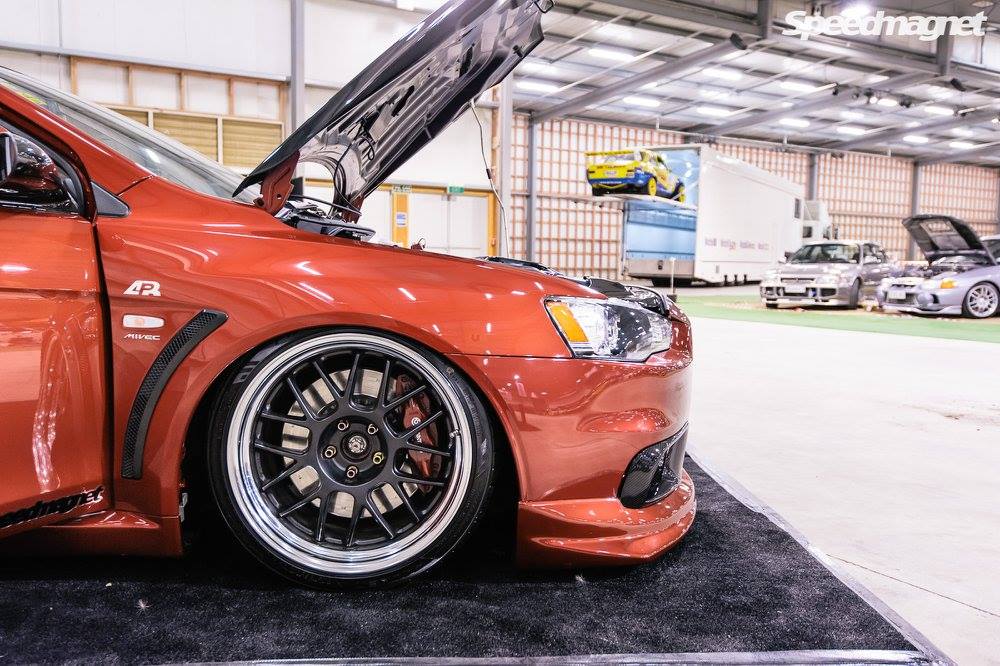 WORK Wheels New Zealand - CAR: Mitsubishi EVO X WHEELS: WORK 