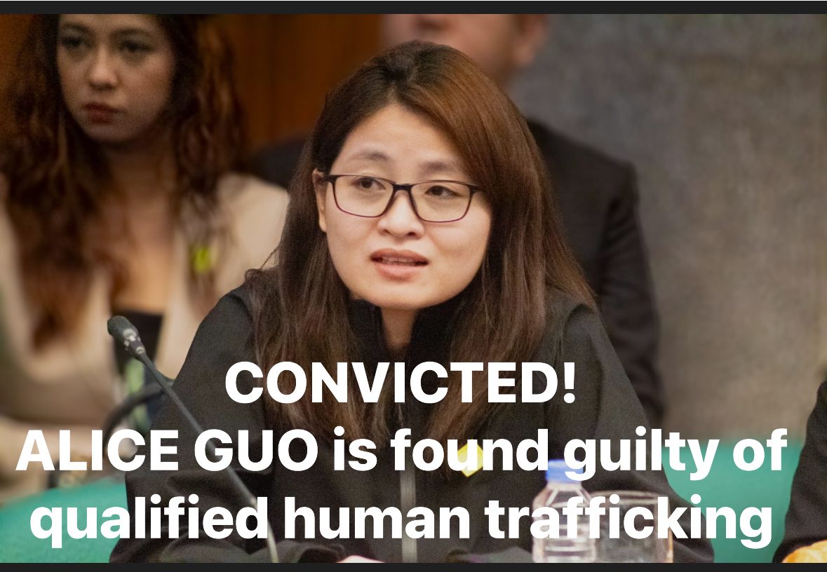 Negrosanon - CONVICTED! ALICE GUO, the disgraced Bamban Mayor is found ...
