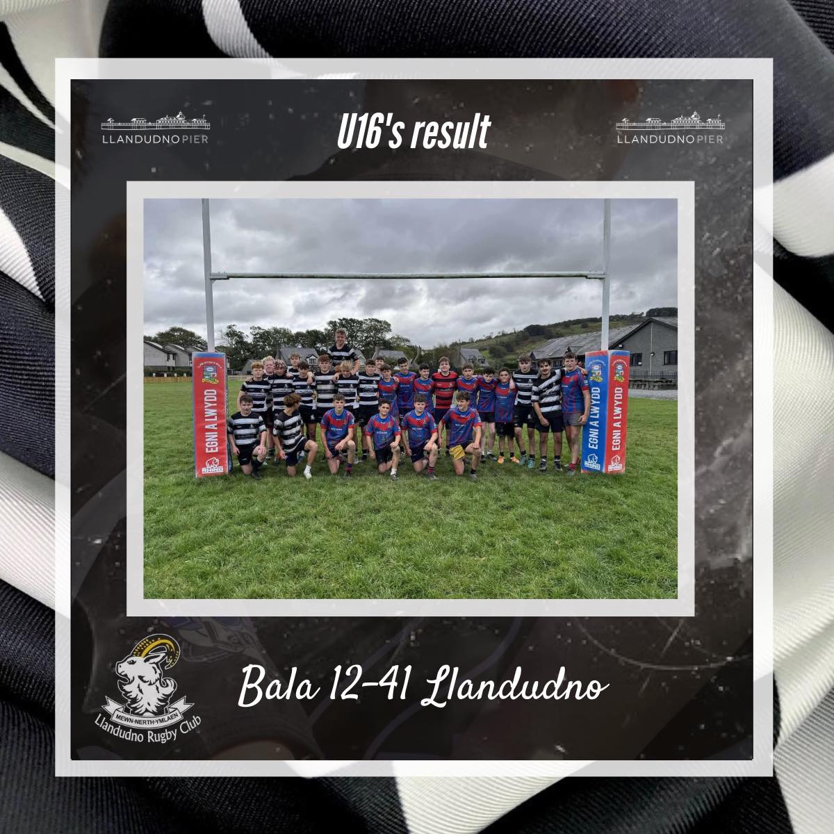 Clwb - Under 16s away to Bala first time with this Fixture great ...