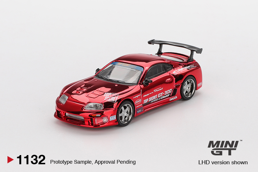 UNSEALED] MINI GT Pandem Toyota GR Supra Black Hong Kong Sinopec