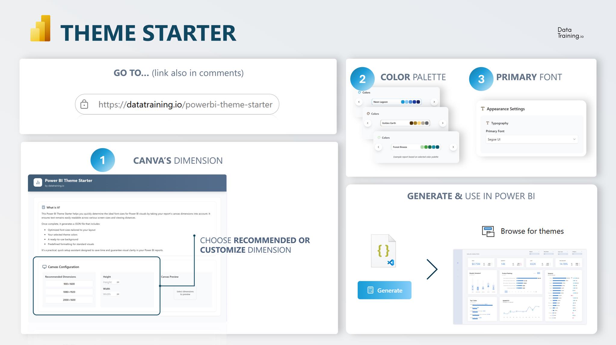 How to Power BI | Power BI Theme Starter | Facebook