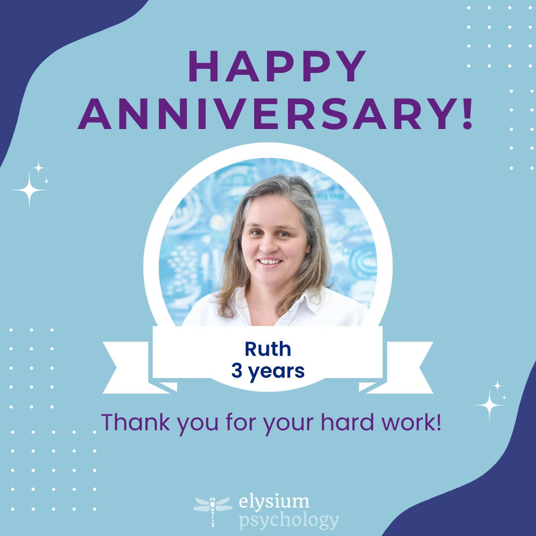 Elysium - A massive congratulations to Psychologist Ruth Bignell on ...