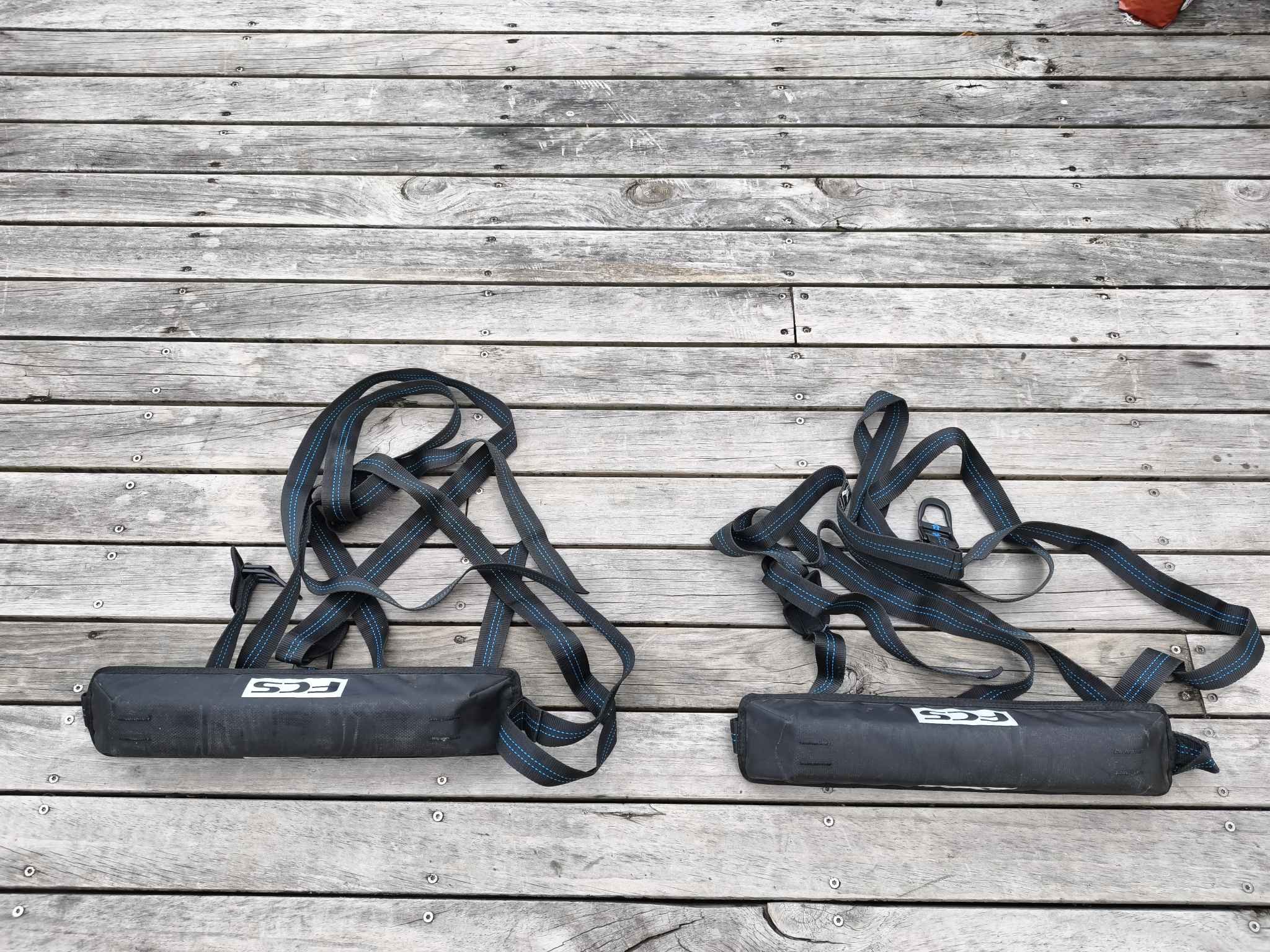 FCS Surfboard Soft Racks for cars - Quick & easy tie down - Outdoor ...