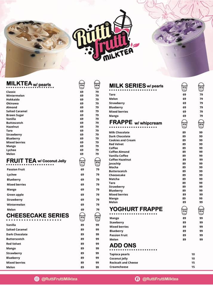 The Rutti Frutti... - Rutti Frutti Milktea & Snack House | Facebook