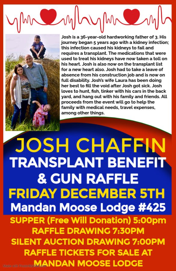 Josh Chaffin Transplant Benefit & Gun Raffle