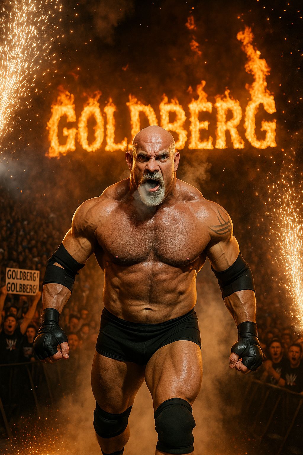 WHO'S NEXT? 🔥 The legend Bill Goldberg looks ready for an