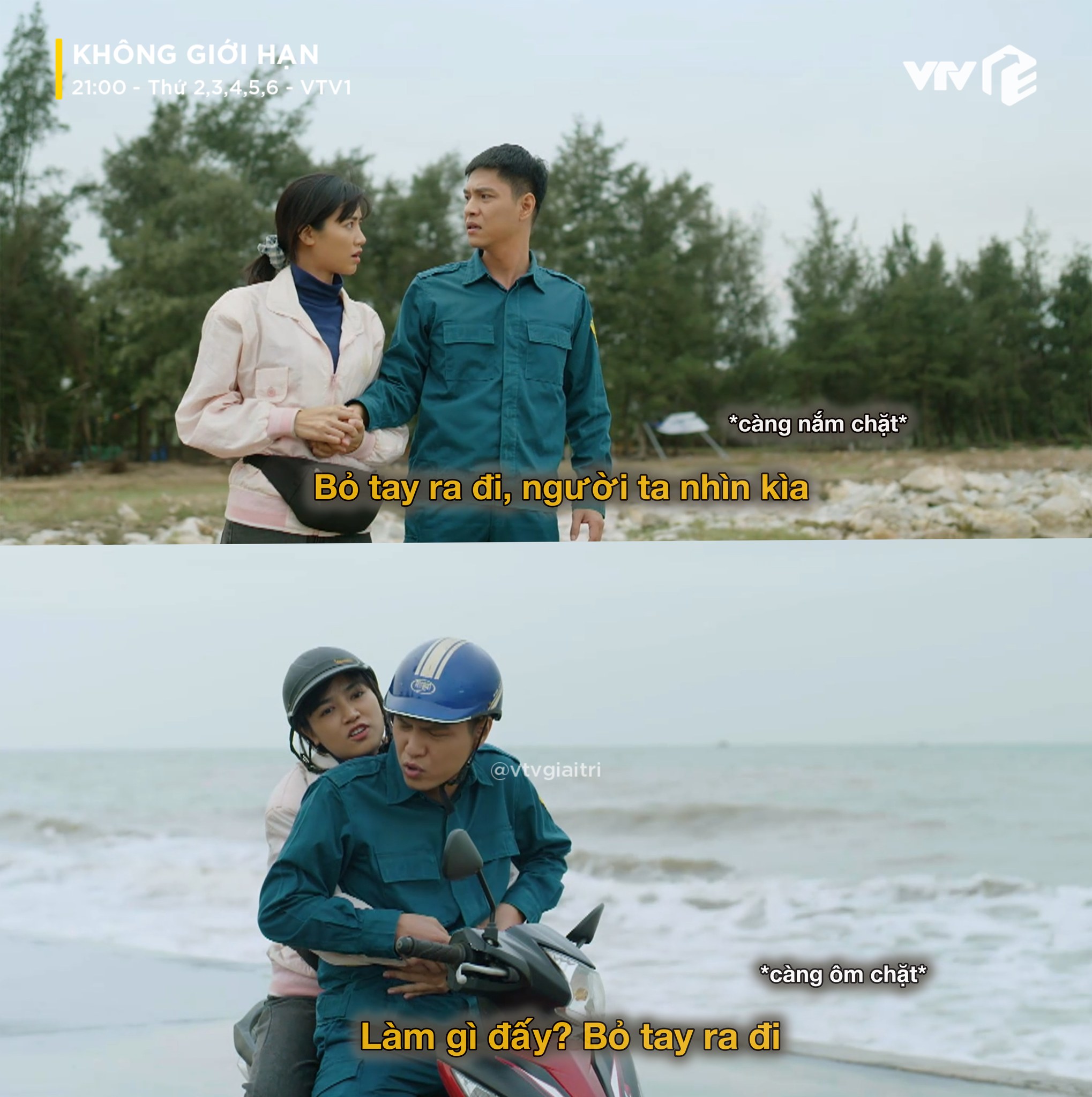 VTV - Một tình yêu keo sơn đúng nghĩa đen :)) Dại gì mà bỏ tay ra để ăn ...