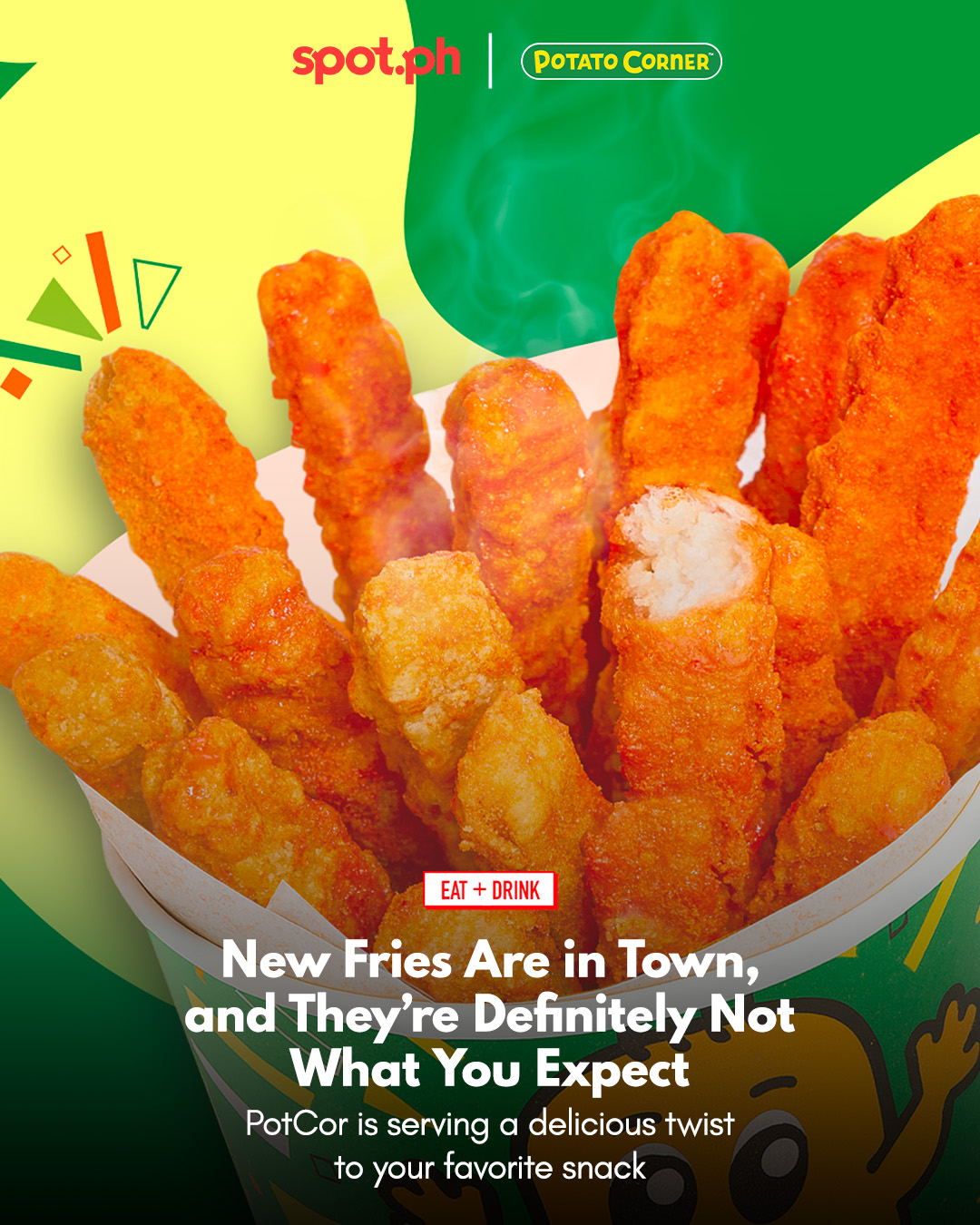 spot.ph - You read that right—these fries aren’t your usual. Potato ...