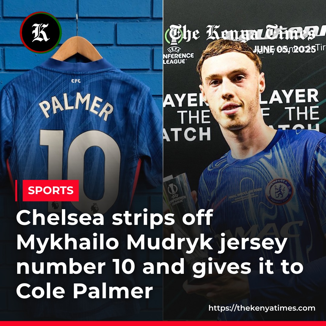JUST IN: Cole Palmer has changed shirt number from 20 to 10. He