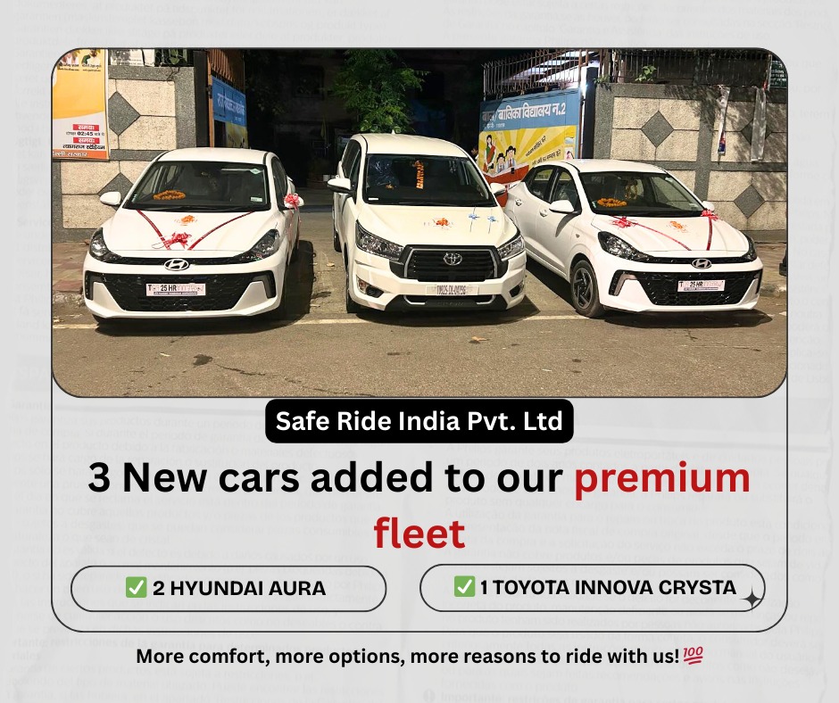 🚘✨ Growing Stronger, Serving Better! ✨🚘 Safe Ride India Pvt