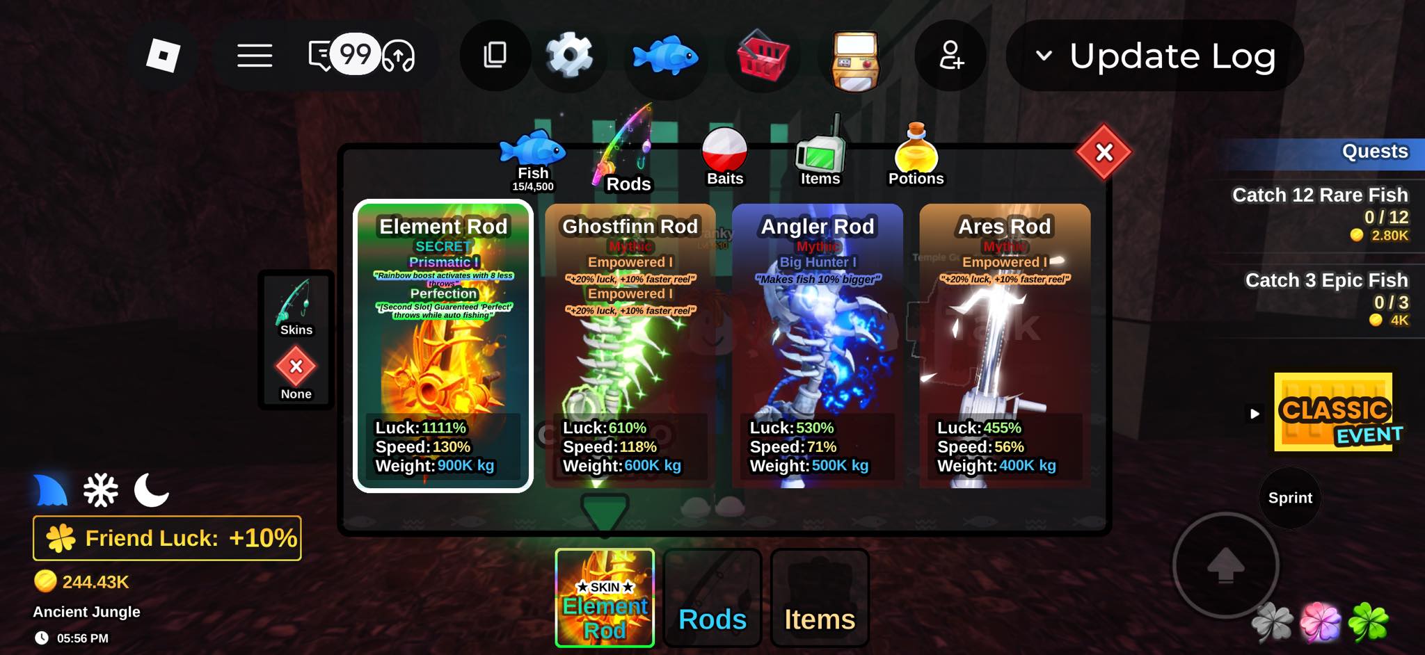 Fish It! Roblox ซื้อ-ขาย | ออฟ อันบน ควรใส่อะไรดีครับ | Facebook