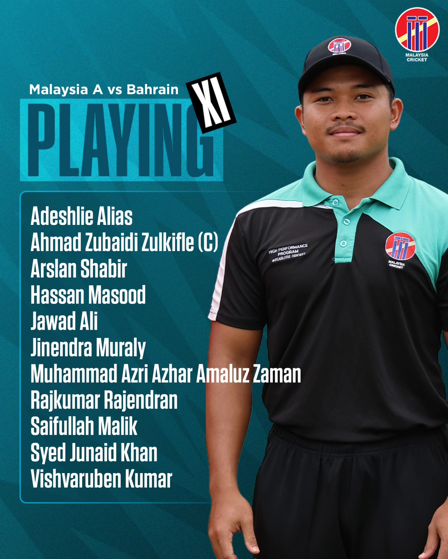 Malaysia Squad for the ICC... - Malaysian Cricket Association | Facebook