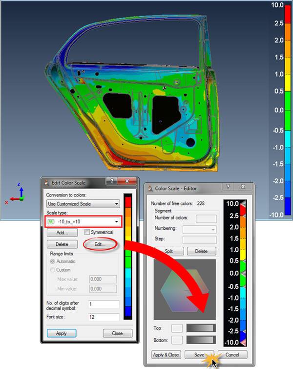 InnovMetric - PolyWorks|Inspector™ Tip – Save Color Scales from ...