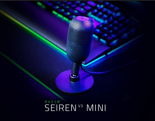 PC - Big sound in a mini size. 🎙️ The RAZER Seiren V3 Mini delivers ...
