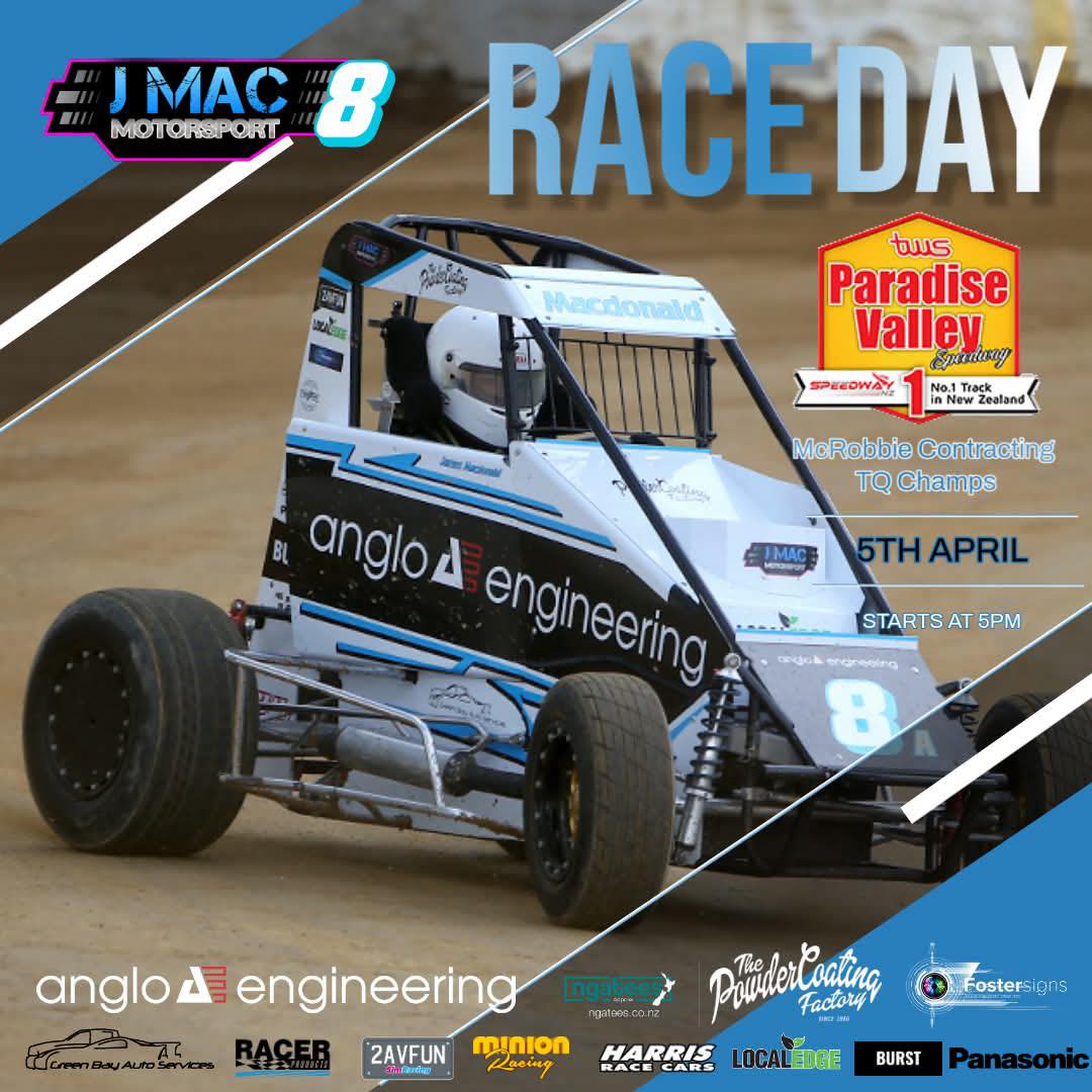 J-MAC - Race Day at Rotorua! The team are en route to Paradise Valley ...