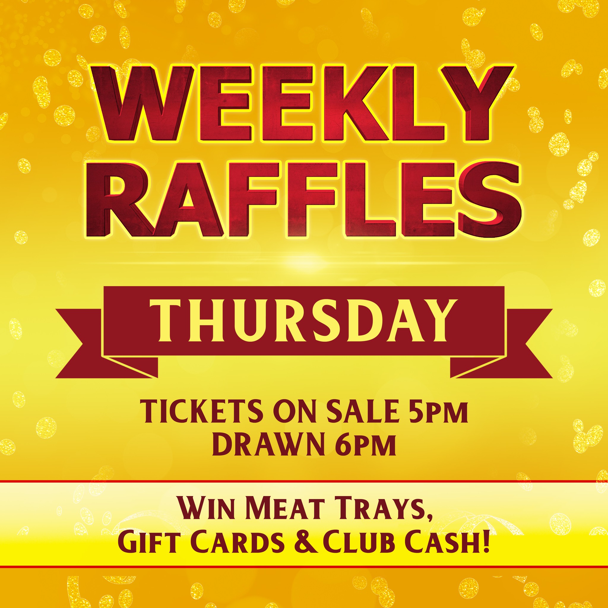 Club Macquarie - Be a part of our Thursday Raffle! 🎟... | Facebook